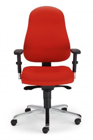Krzesło obrotowe Bizzi R15K chrome steel36 chrome EpronSyncron seat