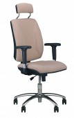 Krzesło obrotowe Quatro HR R2C steel04 chrome Active1 M56