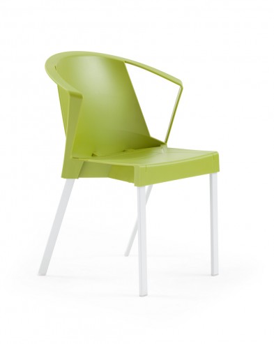 Krzesło SOLEIL arm zielone
